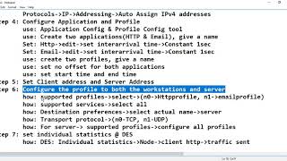 Celebrity OPNET Lab VTU experiment 2 Profile