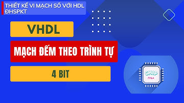 [ VHDL ]  ÔN THI - Mạch đếm theo trình tự 4 bit| Thắng Acoustic