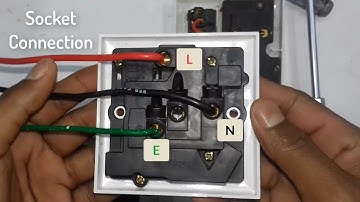 3pin socket/combined socket connection.MK Socket Connection | মাল্টি সকেট কানেকশন এম কে সকেট কানেকশন