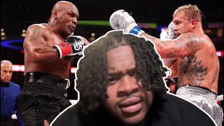 Icepacktv reacts to Mike Tyson vs Jake Paul Highlights