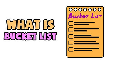 What is Bucket List | Explained in 2 min