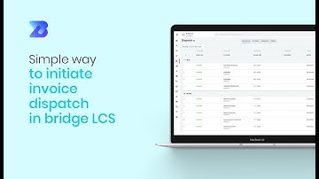 Simple Steps to Dispatch Invoice to Customers from BridgeLCS | Freight Forwarding ERP Software