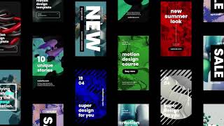 10 Unique Stories | After Effects Templates - Motion Array