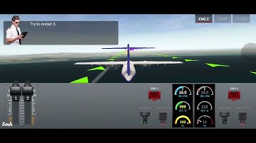 ATR 42 | Engine Failure Basic | Qualifying Exam License D | Airline Commander