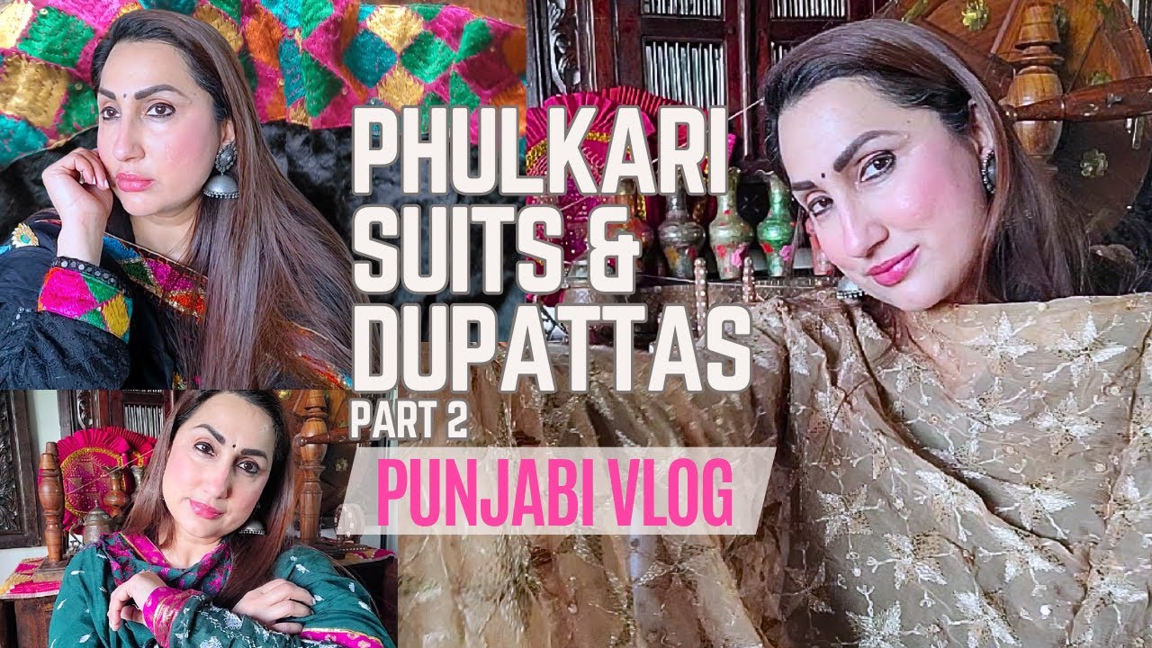 You Won't Believe These AMAZING Patiala Phulkari Punjabi Suit Designs