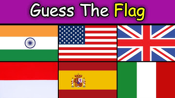 Guess The Flag  - 50 Easy Flags | Flag Quiz