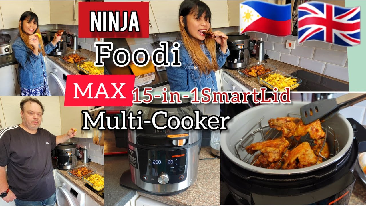 Ninja, Foodi Max 15-in-1 Smartlid Multi-cooker 7.5l, Ninja