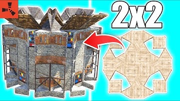 PERFECT 2x2 Expansion Base - Unraidable Rust Design 2025