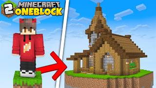The BEST START EVER on ONE BLOCK Minecraft..!