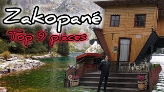 Top 9 places to visit in Zakopane. Čo robiť v Zakopanom? #zakopane #cestovanie #fyp #slovensko