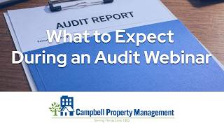 What to Expect During an Audit Webinar