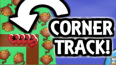 CORNER TRACK! The Shortest Map Ever in Bloons TD Battles (BTD Battles)