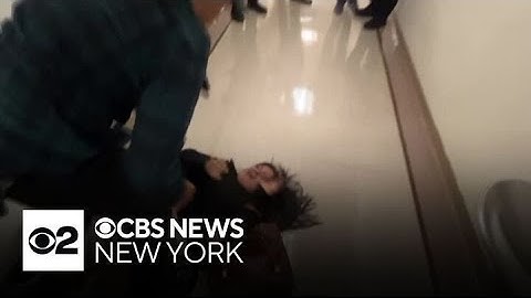 Mother shoved to the ground by ICE agent at Manhattan federal courthouse speaks out