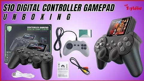 S10 Retro Game Box Review 🎮 | S10 Controller Gamepad Unboxing | S10 Game Stick with 520 Games 🤑