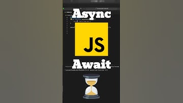 JavaScript Async Await in 60 seconds #shorts #code #programming #javascript #learning