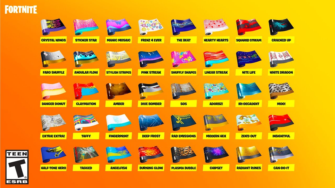 Epic GAVE me ALL the Rarest Fortnite Wrap CODES.. YouTube