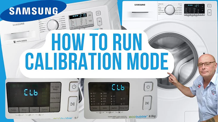 How to run calibration mode Samsung washing machine test motor, check error fault codes. - DayDayNews