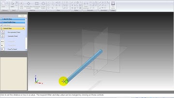 Solid Edge Tutorial Tapered Screw Thread
