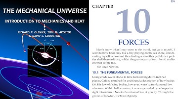E-Book - The Mechanical Universe & Beyond - 1.10. Forces