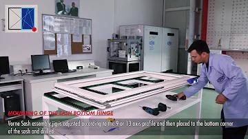 Vorne - Double Sash Tilt&Turn System Assembly Video [EN]