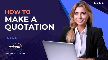 How to Create a Quotation in CalsoftCRM | Step-by-Step Tutorial