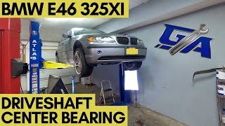: BMW E46 325xi Driveshaft Center Bearing Replacement