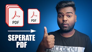 How to Separate A PDF File from PDF Without Any Software/App screenshot 1