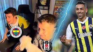 G.SARAYLI ARKADAŞIMLA DERBİYİ SEYRETTİK! | Fenerbahçe 2 - 1 Beşiktaş Tepki 4K