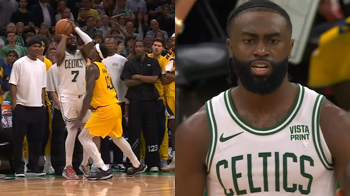 Jaylen Brown hits INSANE 3 to force OT in Game 1 vs Pacers 😱
