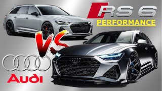 Audi RS6 Performance vs RS6 / comparison