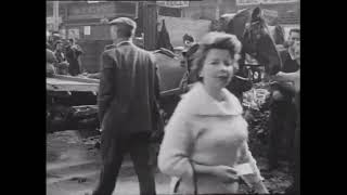 Dublin's Victorian Fruit & Vegetable Market, Ireland 1962