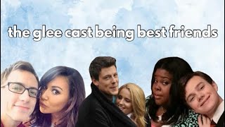 the glee cast being best friends for 11 minutes straight