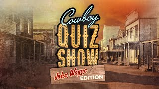 Cowboy Quiz Show: John Wayne Edition | INSP screenshot 2