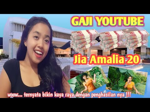 Fantastis !! Ternyata Segini Penghasilan JIA AMALIA Dari YouTube terbaru