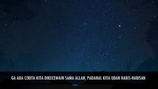 GAK MUNGKIN KECEWA - Ustadz Tengku Hanan attaki