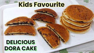 Dora Cake Recipe | No Egg No Oven Delicious Dorayaki Cake | Kids Favorite Dorayaki Pancake Recipe