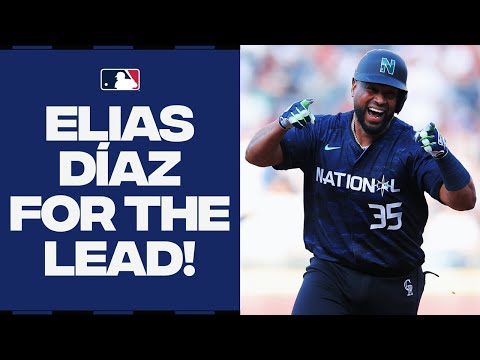 A HUGE HOMER FOR THE NL! Elias Díaz CRUSHES go-ahead home run in 8th inning of All-Star Game!!