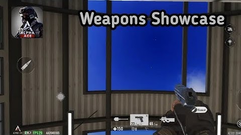 Alpha Ace - All Weapons Showcase