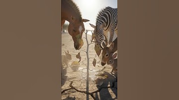 The Day the Zebra Lost His Tree🥺 #ai #shorts #apple #zebra