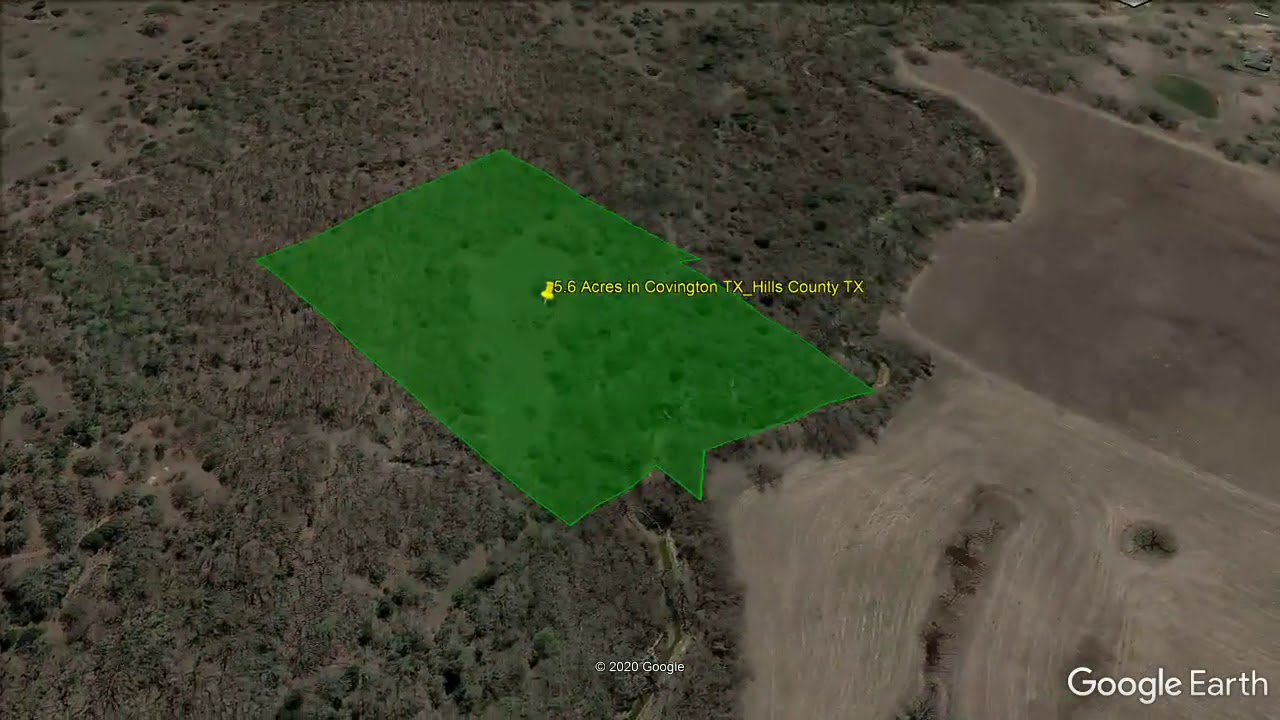 5.6 Acres in Covington TX_ Hill County TX_Flyover Video YouTube