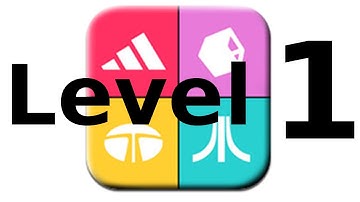Logos Quiz Game - Level 1 - Walkthrough - All Answers