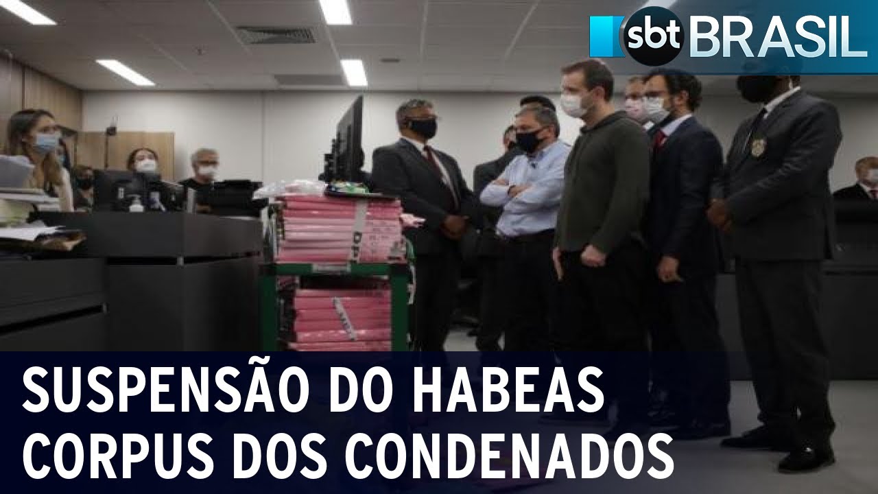 STF suspende habeas corpus em favor dos condenados da boate Kiss | SBT Brasil (14/12/21)