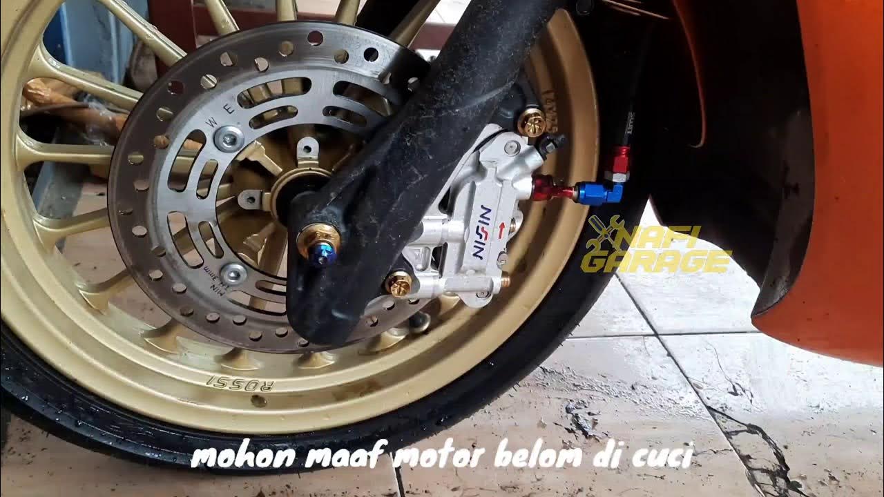 modifikasi PCX Stang Twotone, Gas spontan & Upgrade Rem Nissin Dll
