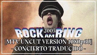 Marilyn Manson - Rock Am Ring 2005 [MTV Uncut Version 1080p60] //CONCIERTO TRADUCIDO//