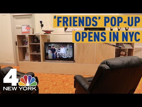 Inside the 'Friends' NYC Pop-Up With 'Janice' and 'Gunther'