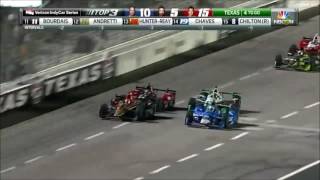 IndyCar Texas 2016 Last Laps Finish