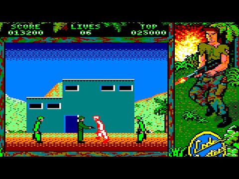 SAS Combat Simulator Longplay (Amstrad CPC) [QHD]
