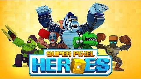 Super Pixel Heroes IOS / Android HD Gameplay - Fliptroniks.com