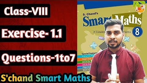 Rational Numbers Chapter 1 Schand smart maths || Exercise 1.1 || #examscore #skgupta #cbsemaths