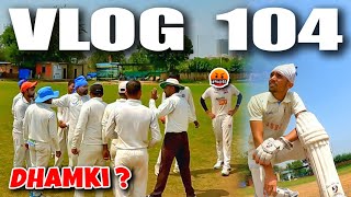 CRICKET CARDIO FIGHT IN A MATCH?🤬| Best Straight Drive in my Vlogs😍| GoPro Cricket View